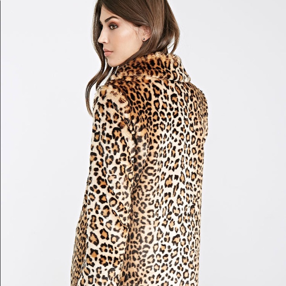 Forever 21 Leopard Jacket